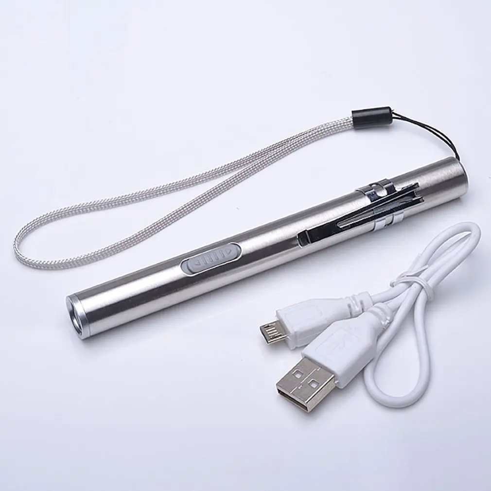 Rechargeable Pocket Size Aluminum Alloy Flashlight LED Waterproof Outdoor Emergency Camping Hiking Hunting Torch | Лампы и освещение