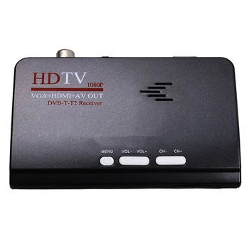 

Smart Tv Box Us Plug 1080P Hd Dvb-T2/T Tv Box Hdmi Usb Vga Av Tuner Receiver Digital Set-Top Box-Eu Plug