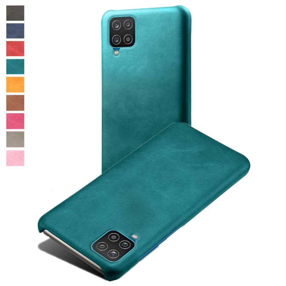 

For Samsung Galaxy A12 A72 A52 5G F62 M62 M51 M31 M21 Luxury Slim Vegan Leather Case For Samsung M30 M40 M20 M10 M60 M80 S Funda