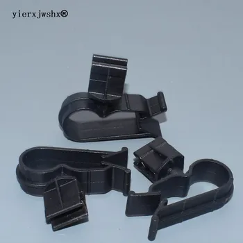 

yierxjwshx Nylon Black Cowl Water Pipe Retaining Clip for Fawkes car plastic fastener clips
