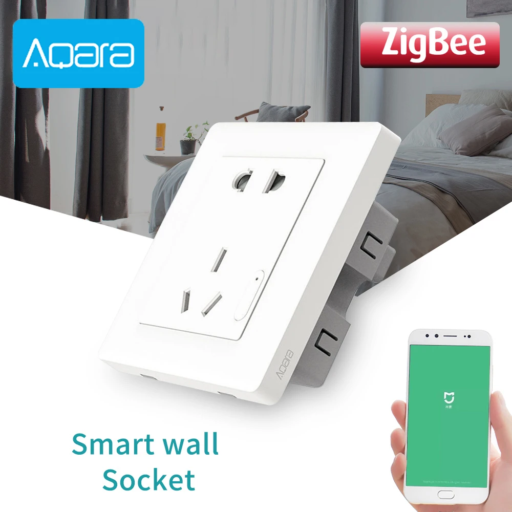 Умный настенный выключатель Aqara Zigbee оригинальный пульт дистанционного