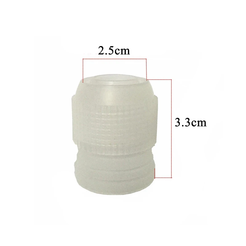28PCS/Set Silicone Reusable Pastry Bag Kitchen DIY Piping Cream Converter Icing Piping Bag Fixed Ring cake Decorating Tools ZXH