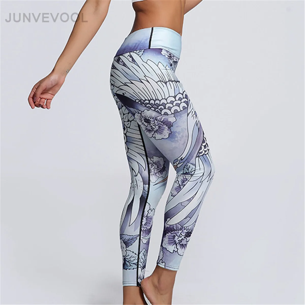 Женские леггинсы с 3d-рисунком Новое поступление стильная дышащая спортивная