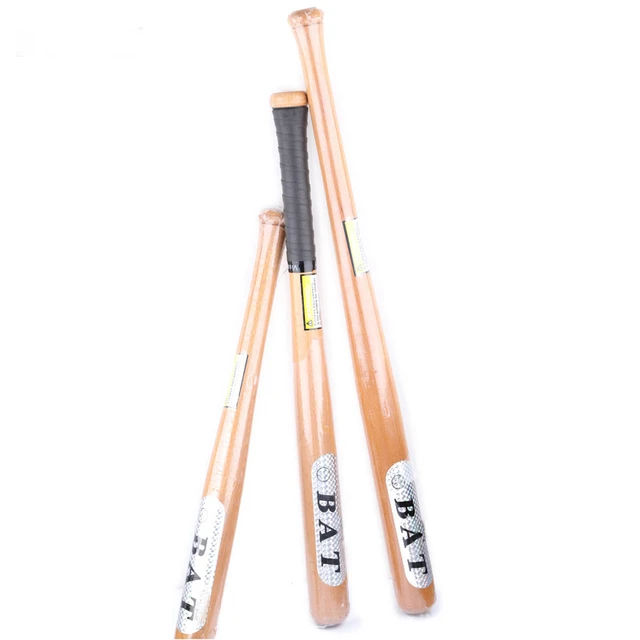 Batte de baseball en bois, 53cm 63cm 73cm 83cm