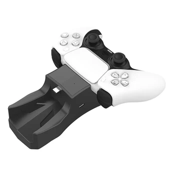 

Controller Charger Cradle for Sony PS5 LED Gamepad Dual USB Charging Stand Joystick Gamepad Dual USB Charging Stand