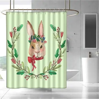 

3D Printed Shower Curtain Hotel Quality, Machine Washable