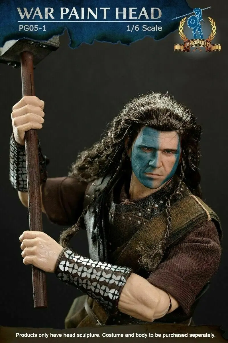 Mel Gibson Braveheart Face Paint