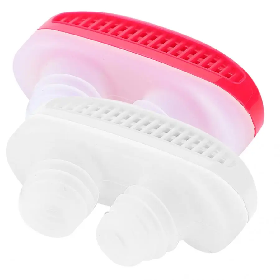 Sleep Snoring Air Purifier Anti-Snoring Device Earplug Teeth Tray Chin Strap Health Care Night Sleep Aid Stop Snoring Device