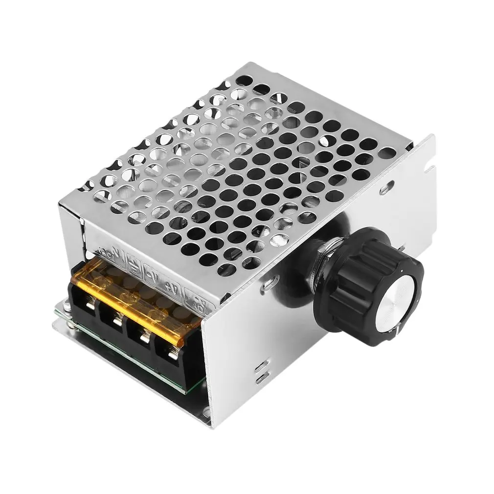 4000W 220V SCR Напряжение Регулировка регулятора мотора Скорость Управление диммер