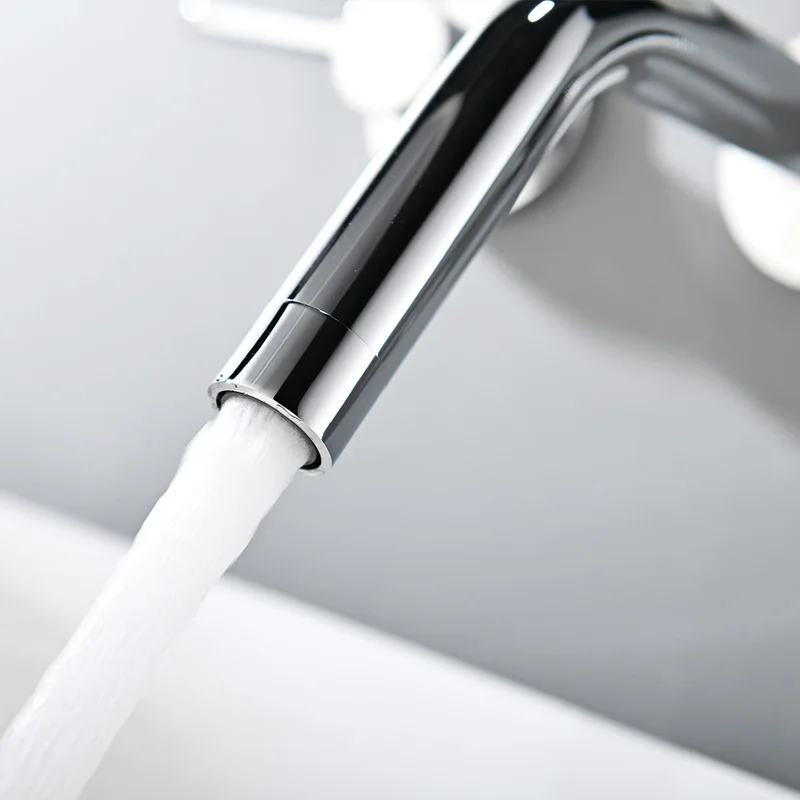 Beiluode настенный смеситель для ванной комнаты скрытый раковины с двумя ручками