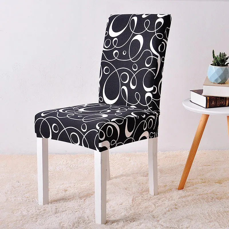 Black Stripe chair cover
