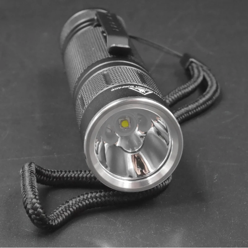 Светодиодный фонарик Luminus SST20 AMC7135 mini torch 6500K 5000K 4000K 3500K 18650 21700 Плавная затемнение с зажимом