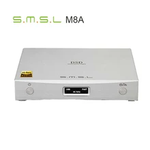 SMSL M8A ES9038Q2M USB ЦАП поддержка DSD512 DOP оптический/коаксиальный/XMOS ЦАП Чип декодер