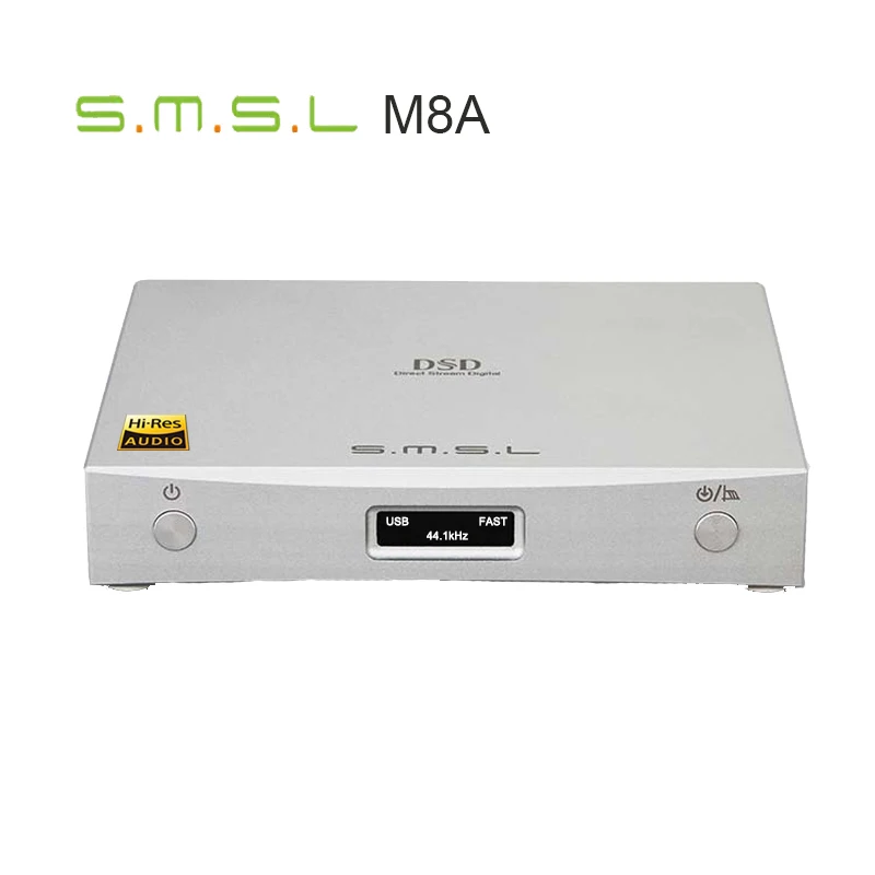 SMSL M8A ES9038Q2M USB ЦАП поддержка DSD512 DOP оптический/коаксиальный/XMOS Чип
