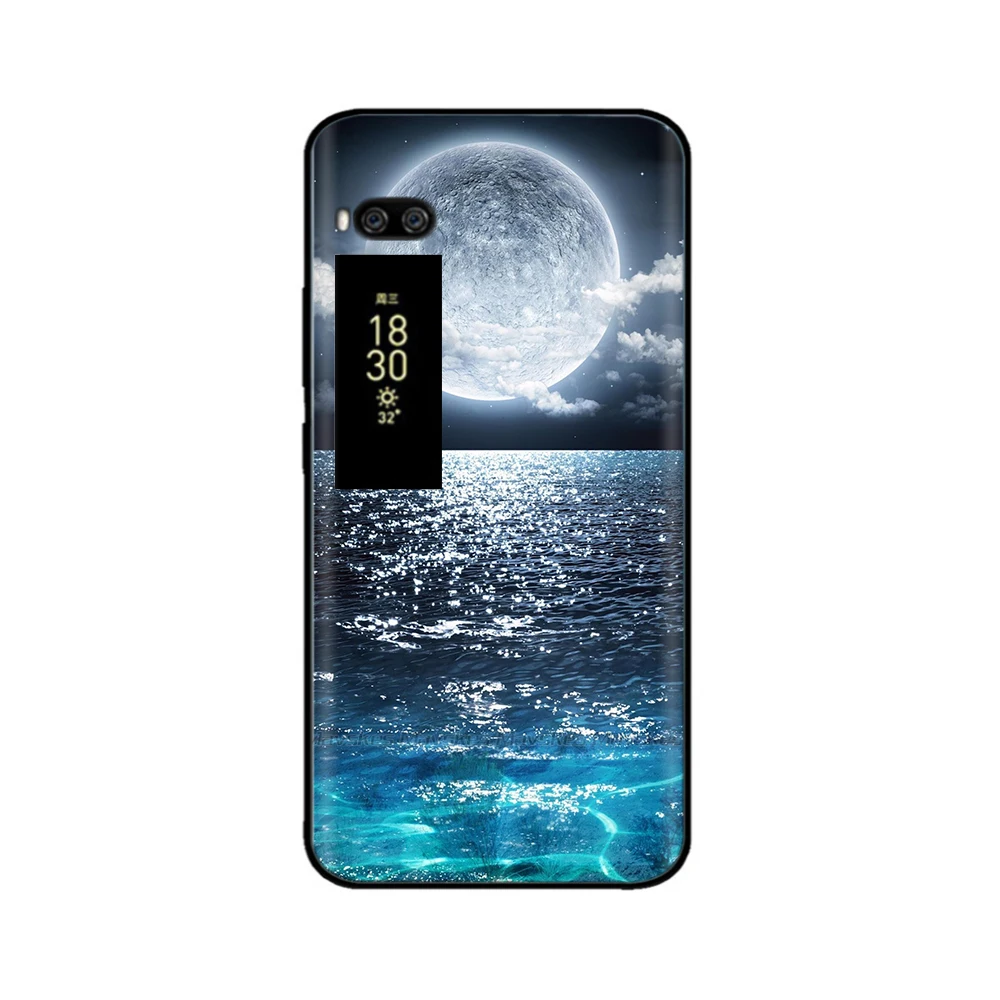 For Meizu Pro 7 Case Back Phone Cover For Meizu Pro 7 Plus Case Silicone Soft TPU Protective Fundas For Meizu Pro7 7plus Bunper meizu phone case with stones Cases For Meizu