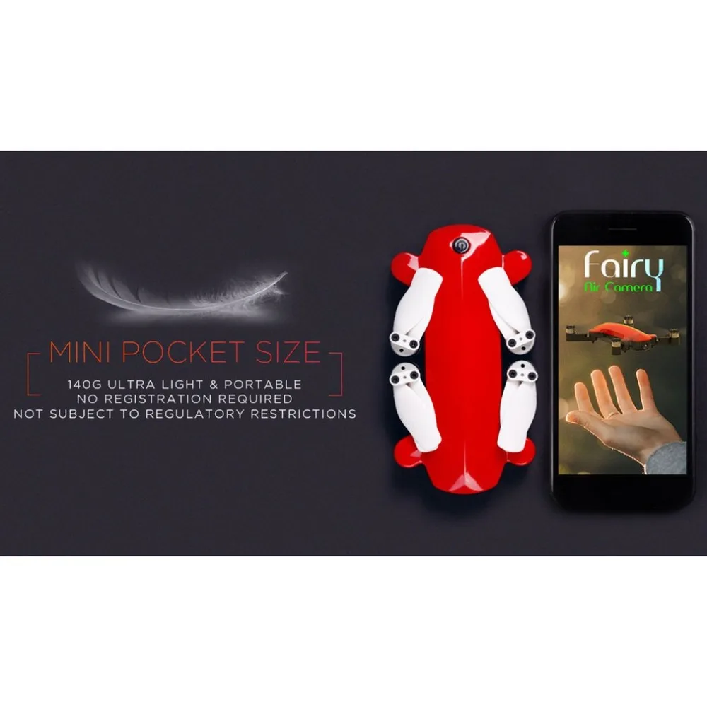 Simtoo XT175 Фея 2,4G gps бесщеточный складной 1080P HD FPV RC Дрон Квадрокоптер с удержанием высоты оптического потока позиционирования