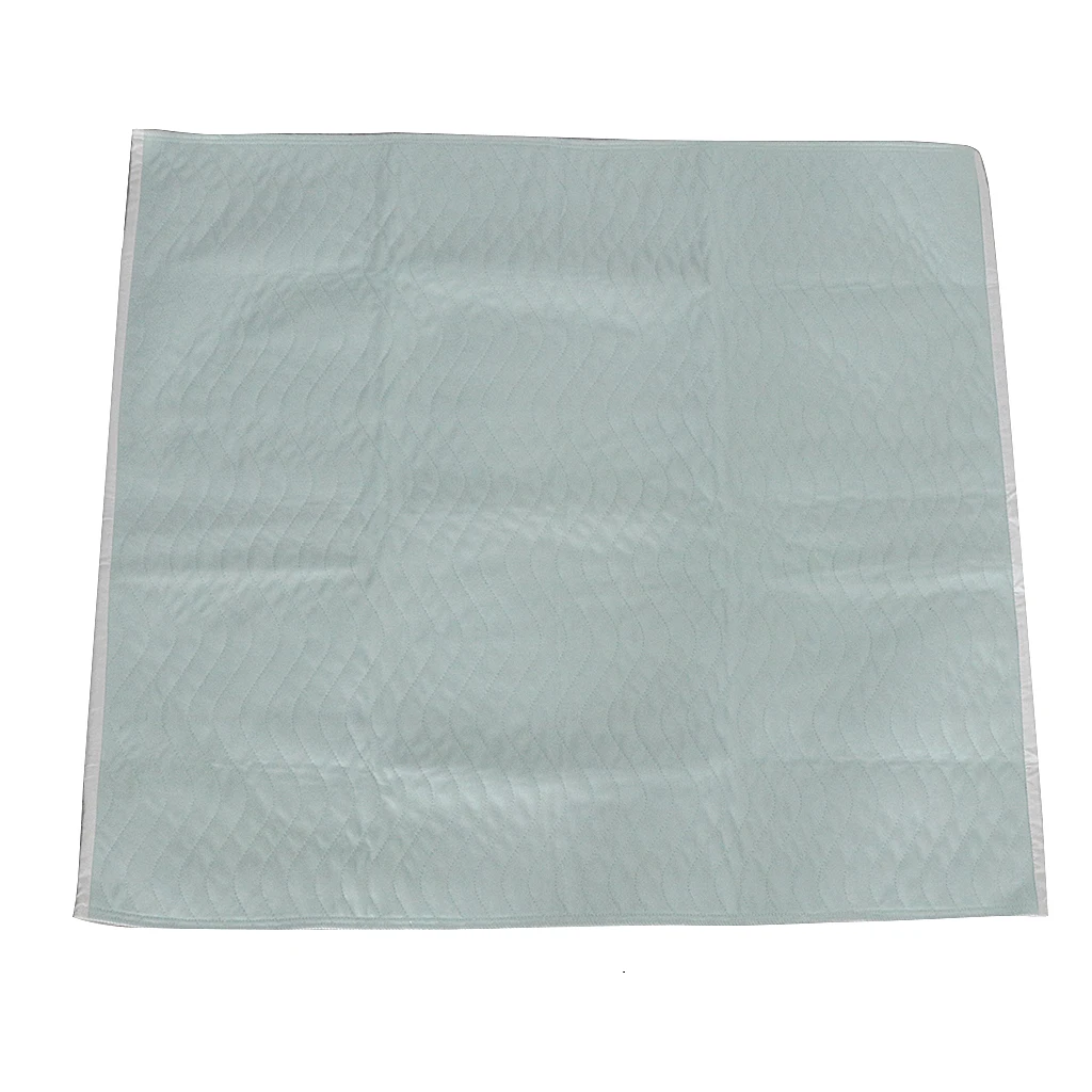 Incontinence bed pad Washable Absorbent Waterproof Bed Underpad 80 x 90cm with Mattress Tuck In for Incontinence