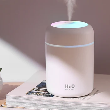 

Mini Ultrasonic Air Humidifier Romantic Soft Light USB Essential Oil Diffuser Car Purifier Aroma Anion Mist Maker Gift