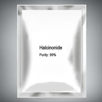 

10g / 100g Halcinonide Purity: 99% C24H32ClFO5 Mol. wt: 454.96 CAS : 3093-35-4