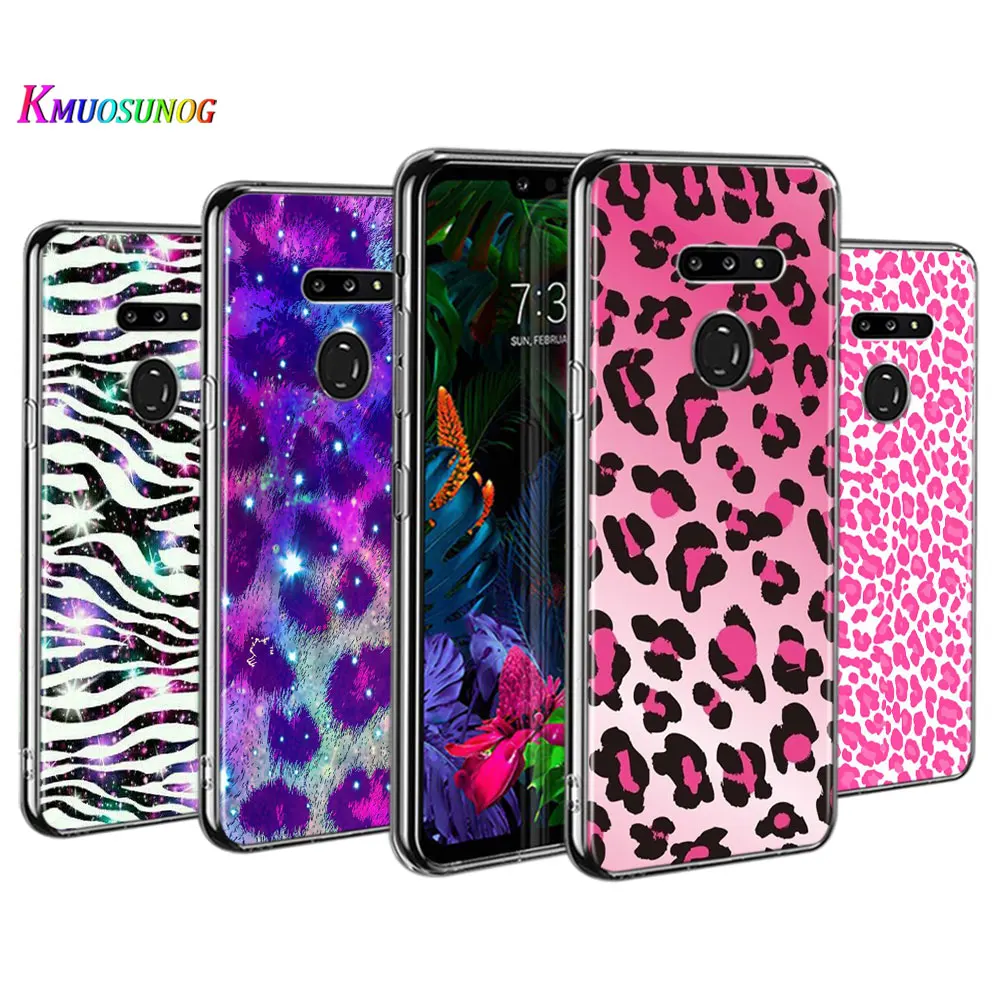 Модный чехол с леопардовым рисунком для телефона LG W30 W10 V50S V50 V40 V30 K50S K40S K30 K20 Q60 Q8 Q7 Q6