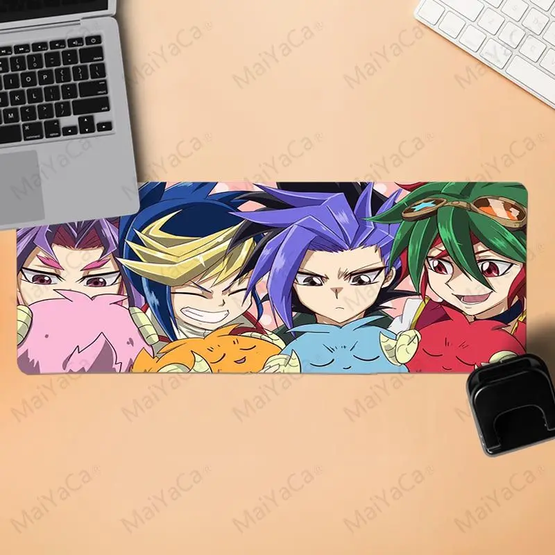 Lock Edge 30x90cm MaiYaCa Yu-Gi-Oh amine игровой коврик для мыши большой коврик для мыши геймер большой компьютер резиновый коврик для компьютерной мыши Удобная мышка коврик для игровой мыши - Цвет: Lock Edge 30x90cm