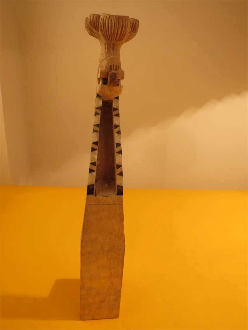 1pcs fancy 5 strings unfinished Norwegian fiddle violin neck
