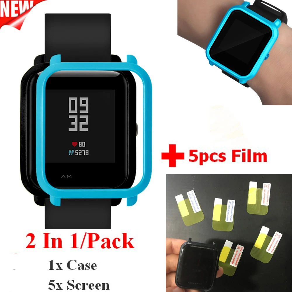 2 в 1 корпус для смарт часов Xiaomi Huami Amazfit Bip|Смарт-аксессуары| |