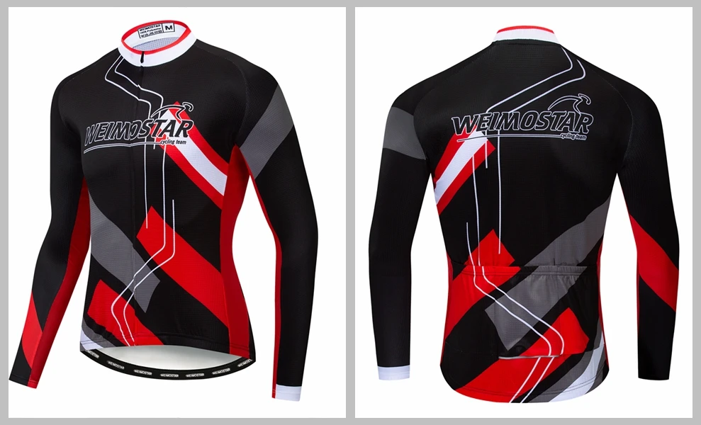 cycling jersey Men Mountain Bike jersey fall MTB Bicycle Shirt long sleeve Road blouse Top Breathable autumn skull black