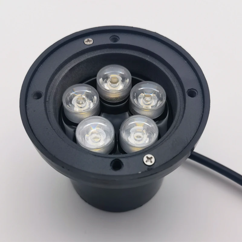 Waterproof IP68 LED Underground Lamp Outdoor Garden 1/2/3/4 Side 3W5W Embedded Floor Buried Spot Yard Path Landscape Deck Lights