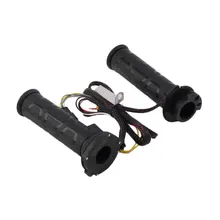 22.5mm Black Ergonomic Design Motorcycle Handlebar Electric Hot Heated Grips Handle Handlebar Warmer Motorcycle Accessories