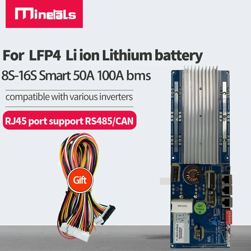 送料無料 新品 Seplos Bms 50a 100a 8s 16s Smartbmsがインバーターに通信 リチウムイオンバッテリー Lifepo4ソーラーbms インバーター セルバランス Pcmをサポート ヴァンパイアサヴァイヴァ North Hydroguam Net