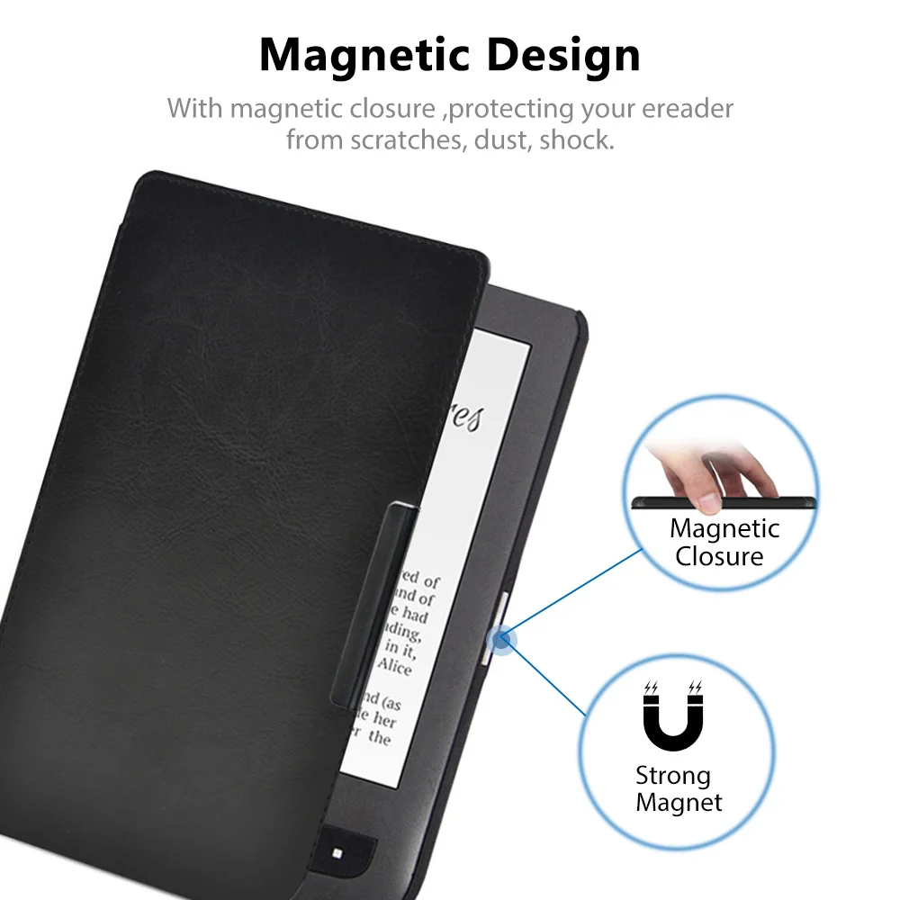 Кожаный чехол для Pocketbook Basic Touch Lux 2 614/624/626 электронной книги Pocketbook|case for pocketbook|touch lux