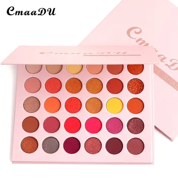 

Cosmetic Matte Eyeshadow Cream Makeup Palett Shimmer Set 30 Colors Eyeshadow