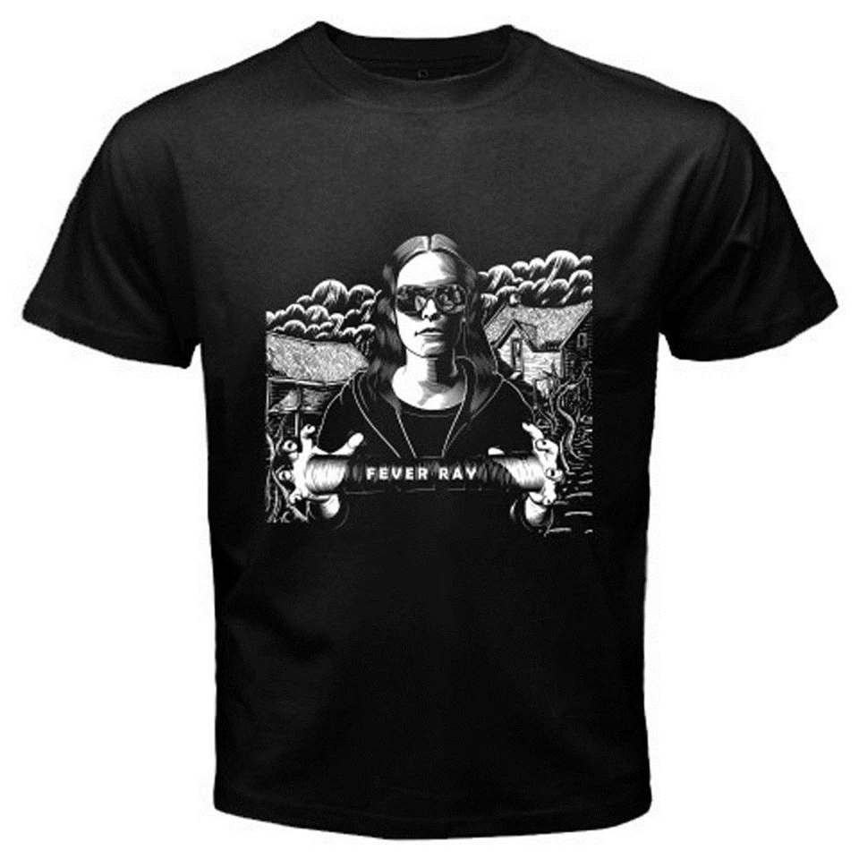 Новая футболка с музыкальным логотипом Fever Ray - Album Singer Men'S черная размер S до 3Xl