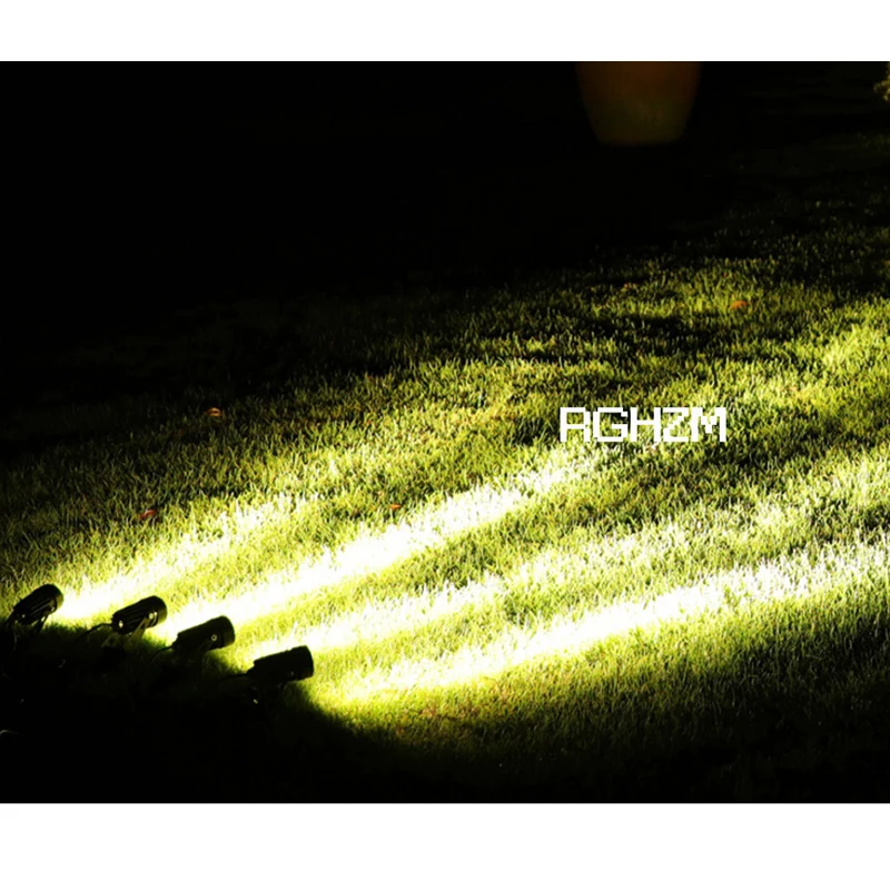 Lawn Lamp Garden Lighting Outdoor LED Floodlight LED Lawn Lamp Waterproof IP65 1W 3W 220V 110V 12V 24V For Country House Garden Decoration Outdoor Landscape Path Spotlight