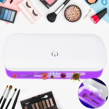 

UV Phone Sterilizer Box USB Charging for Mask Jewelry Cleaner Personal Sanitizer Disinfection Cabinet with Aroma Esterilizador