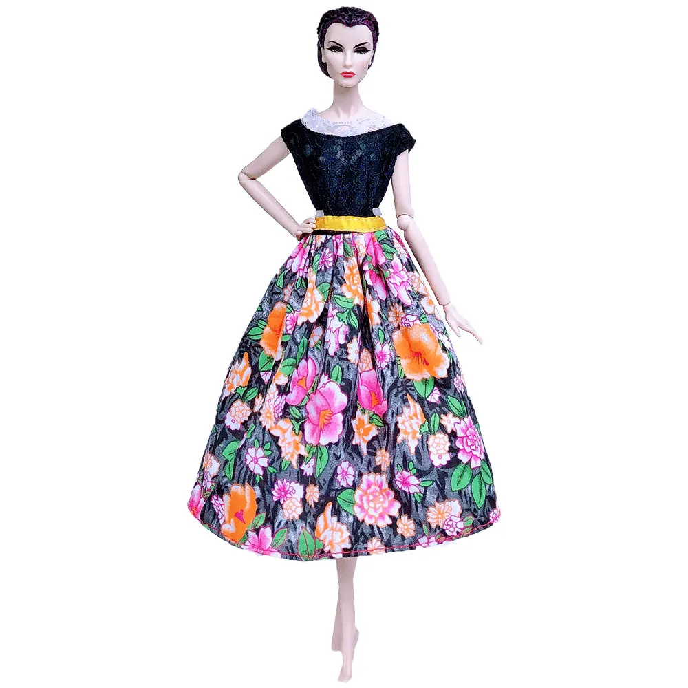 Not Include Doll L NK смешанный стиль принцесса Кукольное свадебное платье вечерние платья модная юбка платье для куклы Барби модный дизайн наряд подарок игрушки JJ - Цвет: Not Include Doll L