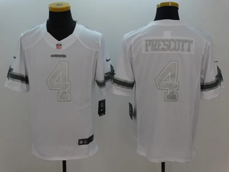 Темно-серый Dallas s, Tony Romo, Emmitt Smith, Sean Lee, Jason Witten, Dez Bryant, Ezekiel Elliott Jersey - Цвет: Темно-серый
