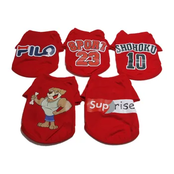 

Wholesale Sport dog vest Casual cartoon style Pet waistcoat