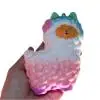 Pink Sheep Мягкий пончик медленно поднимающаяся Игрушка-подвеска игрушки для снятия стресса мягкая еда Y4UD - Цвет: Pink Sheep