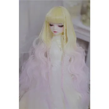 

Bybrana Bjd doll wig giant baby size high temperature silk dream fade elf wig