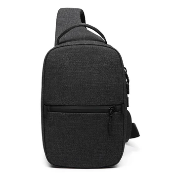 

High Quality Anti-Theft Chest Pack for Men Fashion Messenger Bags Short Trip Casual Crossbody Bag Male Shoulder Chest Bag