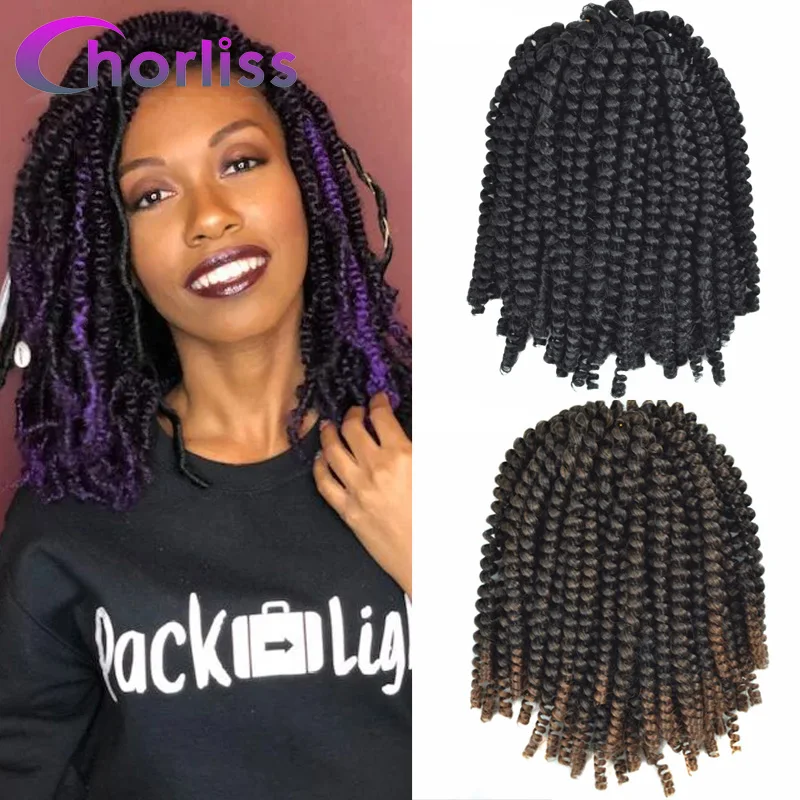 Chorliss 8 Crochet Braids Synthetic Braiding Hair Extension