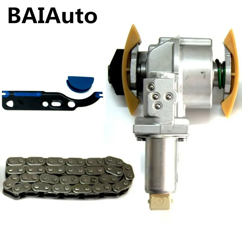 058109088E 058 109 088E натяжитель цепи набор прокладок для Audi A3 A4 A6 TT VW Jetta Golf Passat Beetle 1,8 т 058109229 - Цвет: Tensioner Set