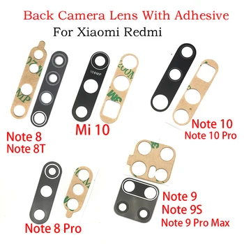 

2pcs/lot For Xiaomi Redmi Note 8 Pro / Note 9 9S Pro Max / Mi Note 10 Note10 Pro / Mi 10 Mi10 Back Rear Camera Glass Lens Cover