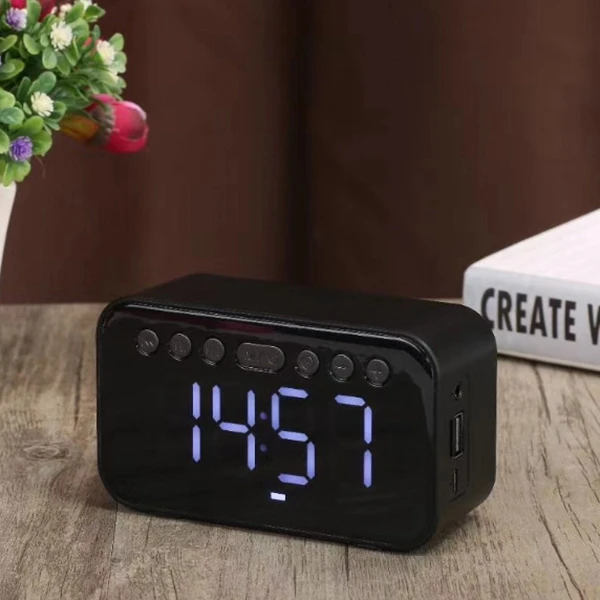 Bluetooth 5.0 Alarm Clock Speaker 