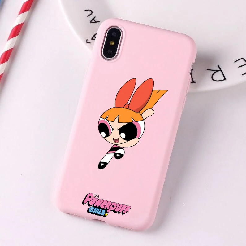 Милый Powerpuff мягкий чехол для телефона ярких цветов для девочек huawei p30 pro p30 lite p20 pro p10 mate 20 p10 lite honor 9 lite - Цвет: FHSR-24017