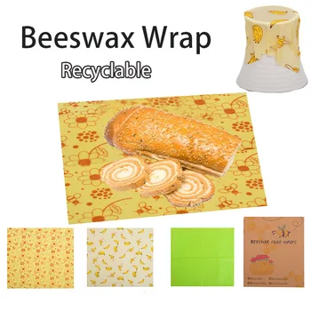

Reusable Silicone Wrap Seal Food Fresh Keeping Wrap Lid Cover Stretch Vacuum Food Storage Wrap Beeswax Cloth Kitchen Tools