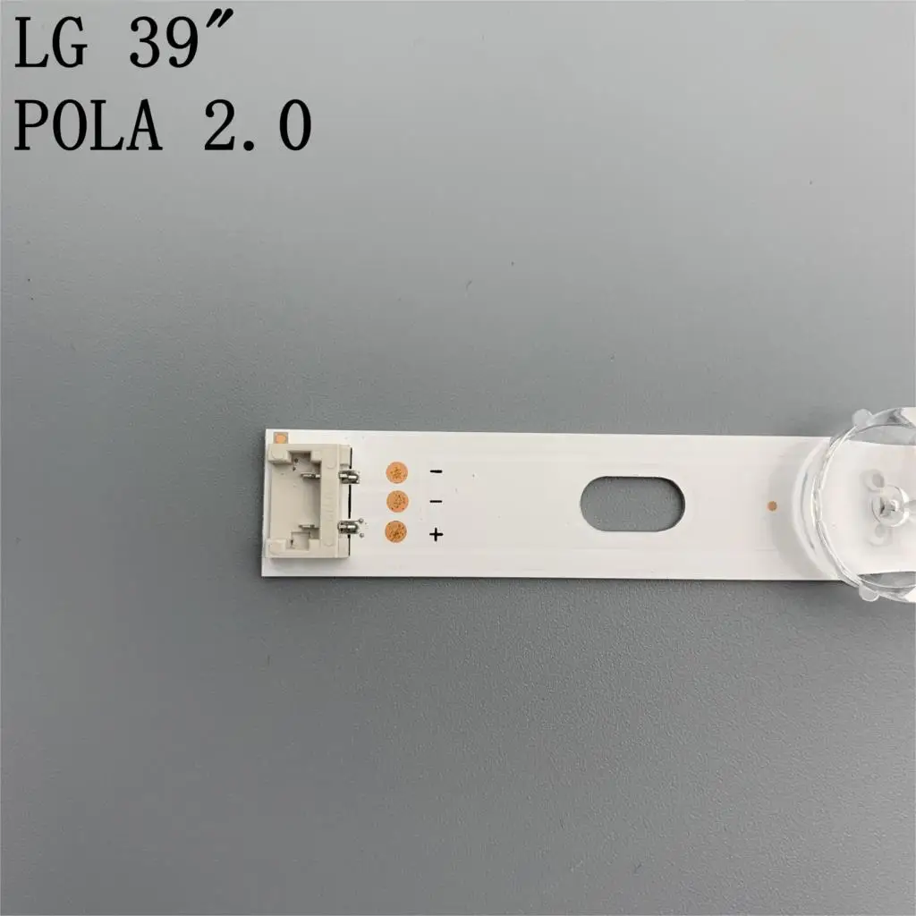 8 шт./компл. новые светодиодные полосы Innotek Pola2.0 3" A B 39LN5100 39LN5300 39LA620S 39LN5400 HC390DUN-VCFP1 39LA6200