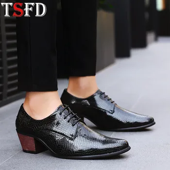 

Luxury Moccasin Man Sneakers Men's Summer Shoes Formal Business Shoe Man Leather Slip-on Shoes Wild Loafers New Black Heels Y13